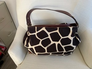 michael kors canvas purse
