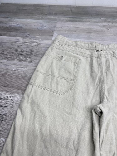 Royal Robbins Shorts Mens Sz 38 Linen Blend Beige Hiking Outdoor Casual 5 Pocket - 第 7/9 張圖片