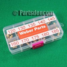 Jet Kit 4 Main 120 130 135 145 Air 160 170 175 180185 Weber Carburettor Dcoe Idf