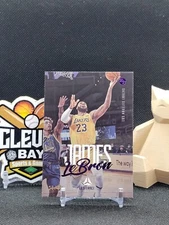 Lebron James 2020-21 Chronicles Luminance Purple /49 Color Match #152 SP (CB)