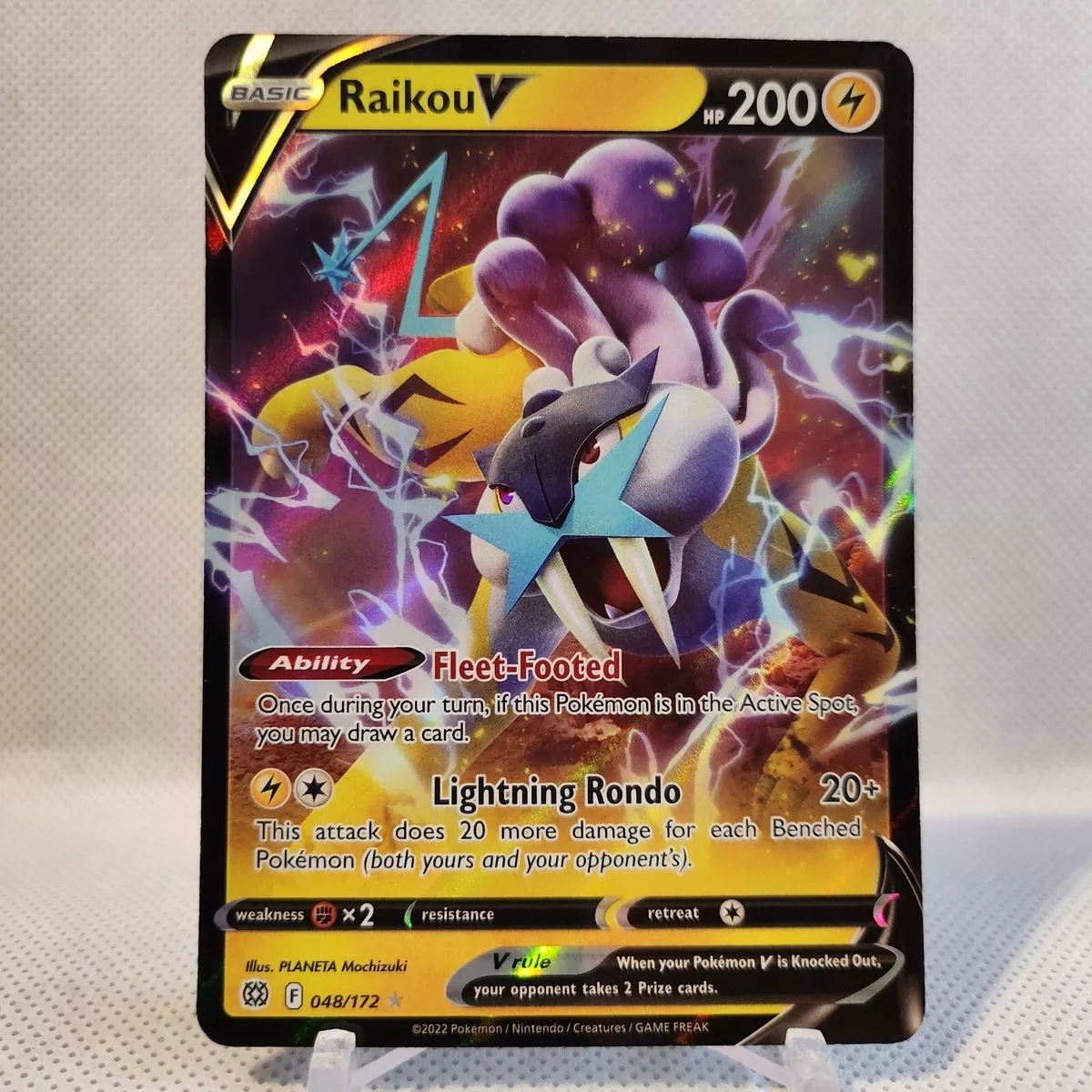 Raikou V (048/172) [Prize Pack Series Two]