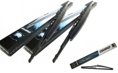3x Wischerblätter von OXIMO mit SPOILER passt für Toyota Rav4 II Bj. 2000-2006