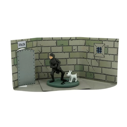 FIGURINE TINTIN scène armure - coffret Moulinsart NEUF - Afbeelding 9 van 9