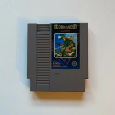 Commando (Nintendo NES, 1986) loose cartridge (CAPCOM)