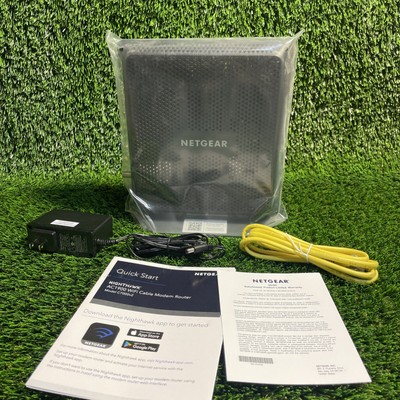 NETGEAR Nighthawk AC1900 C7000v2 Wi Fi Cable Modem Router Tested And Working