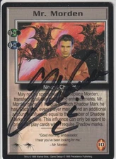 Babylon 5: Mr. Morden (signed by Ed Wasser) [Shadows] [Played] from set Official
