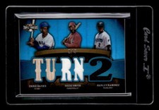 2009 Topps Triple Threads Relic Combos Sapphire #33 Banks Smith Ramirez 2/3