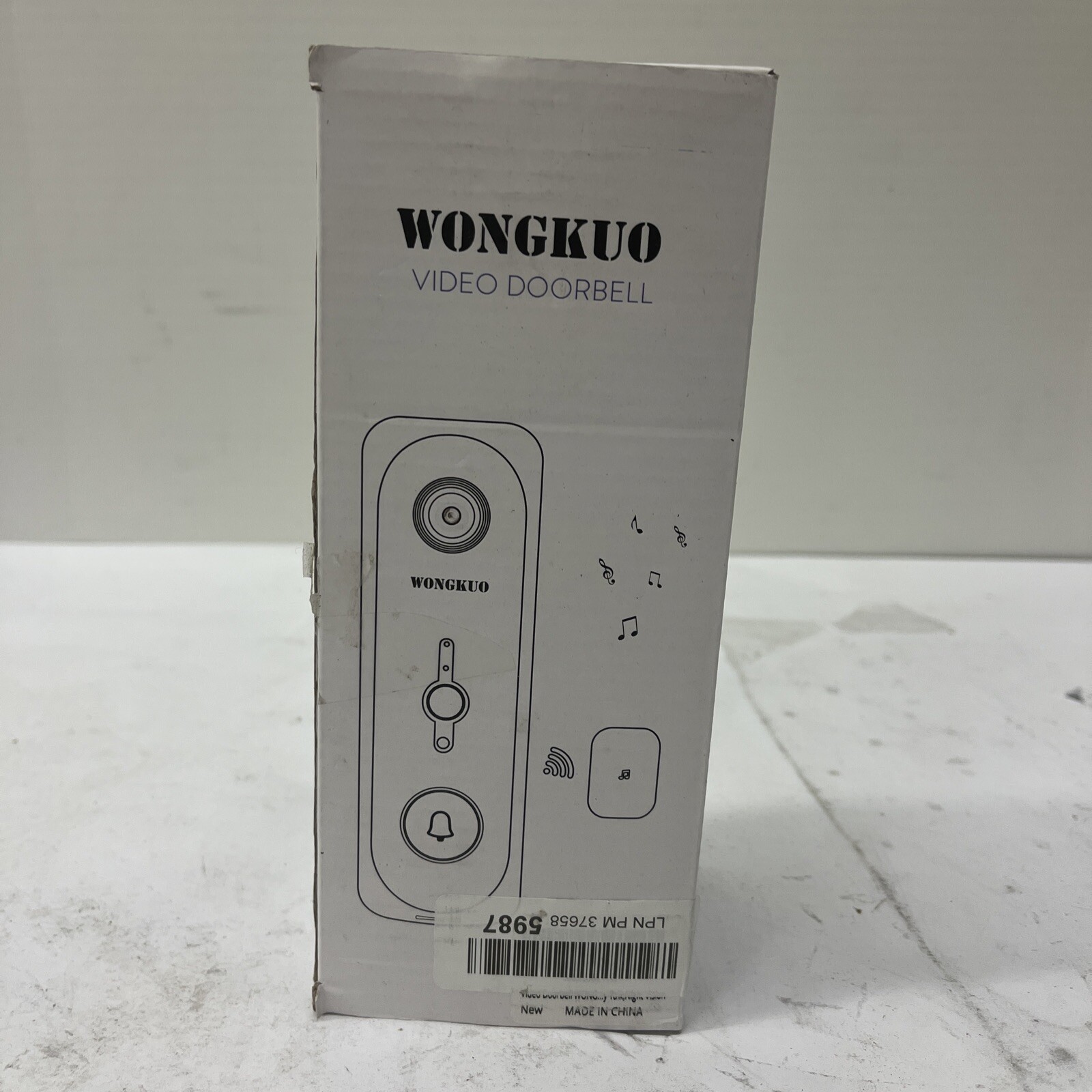 Wireless WiFi Video Doorbell Camera with 2022 Human Detection by WONGKUO-image