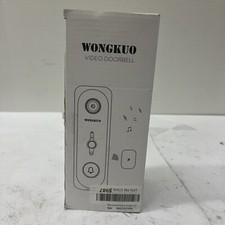 Wireless Video Doorbell Camera WiFi - 2022 Updated Human Detection WONGKUO...
