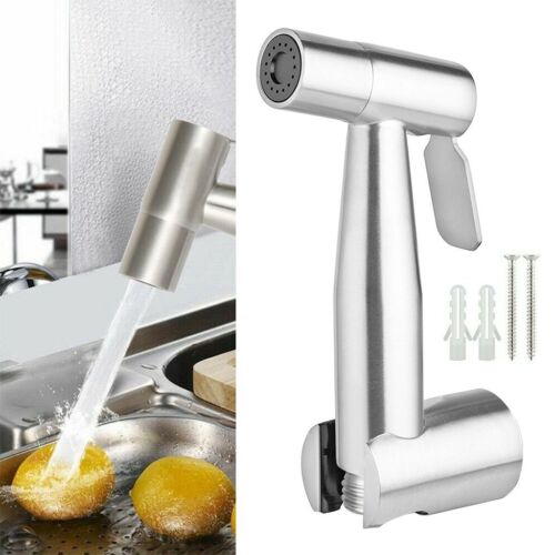 Handheld Toilet Bidet Sprayer Stainless Steel Shattaf Bathroom Shower Head Kits