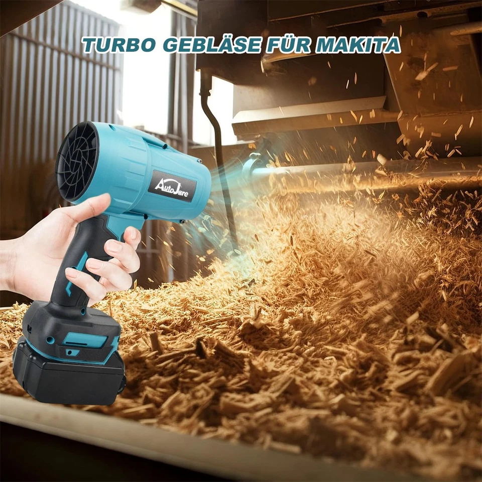 For Makita 18V Turbo Blower Cordless Blower Blower 30000RPM Mini Turbo Air Blower - Image 4 of 4