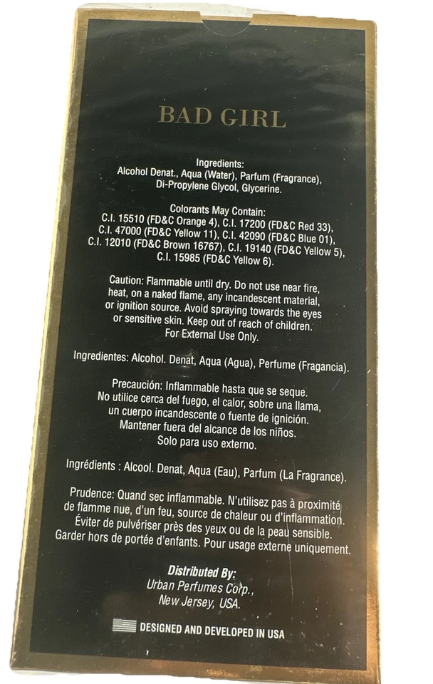 Bad Girl女式淡香精  — 第 4/4 张图片