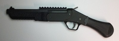 3D Printed Full Picatinny Forearm and Riot Grip for Rossi Brawler 410/45