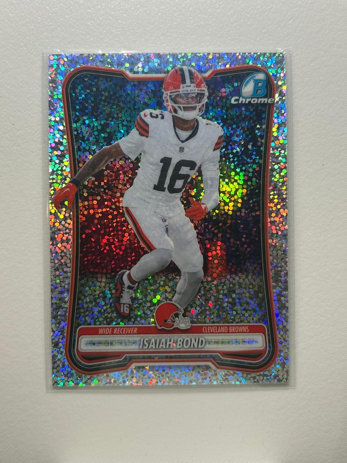 2026 Bowman #BCV-23 Isaiah Bond Chrome Speckle