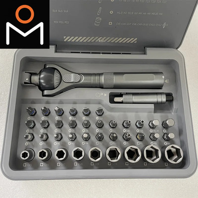 DUKA /Atuman New Rs2 Ratcheting Screwdriver Set, 40-In-1 Magnetic Wrench, Hal
