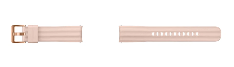 Correa de reloj original Samsung Galaxy 42 mm - rosa/negro - SM-R810 - pequeña/grande Foto 3 de 4