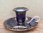 DRESDEN  CANDLE HOLDER  w/ HANDLE   CHAMBER  STYLE — photo 1