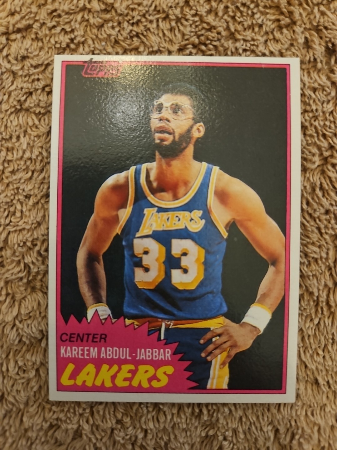 1981-82 Topps - Kareem Abdul-Jabbar #20