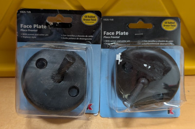 Lot of 2) KEENEY K826-1VB Triplever Bathtub Trim Drain Kit Oil Rubbed Bronze