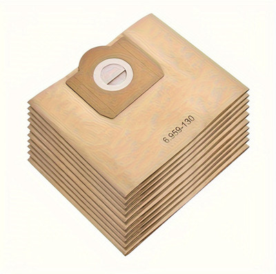 10 PACK for KARCHER Vacuum Bags WD3 WD3.5P Premium MV3P WD3.300M A2504 A2204 AU