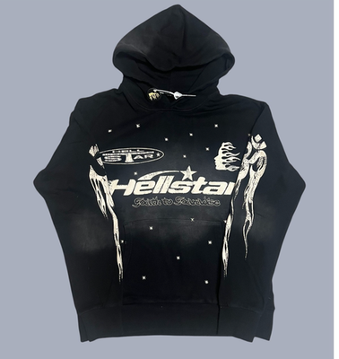 hellstar フーディ ブラック Black Hellstar Hoodie (Multiple sizes, same day shipping) | eBay