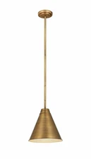 Z-Lite - Eaton - 1 Light Pendant in Sleek Style - 12 Inches Wide by 12.5 Inches