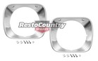<!--F#f_0-->Holden HQ Headlight Surround Rim x2 ANODISED HQ all. HJ HX HZ 1 Ton light<!--F/-->