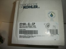 Kohler multifunction forte showerhead  22169-g-cp new in damaged box 1.75 gpm