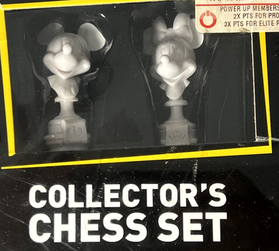 Disney Mickey The True Original Collector's Chess Set 90 Years