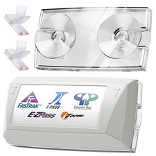 EZ Pass Holder for Windshield Fits All Major, Toll Pass Transponder Holder fo...