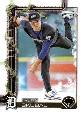 2025 Topps Holiday #H74 Tarik Skubal