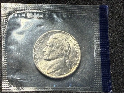 1991-P Jefferson Nickel — photo from the most recent tracked eBay sale