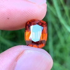 3.50 Crt Hessonite Garnet Mandarine Orange 100% Natural Unheated mine Ceylon