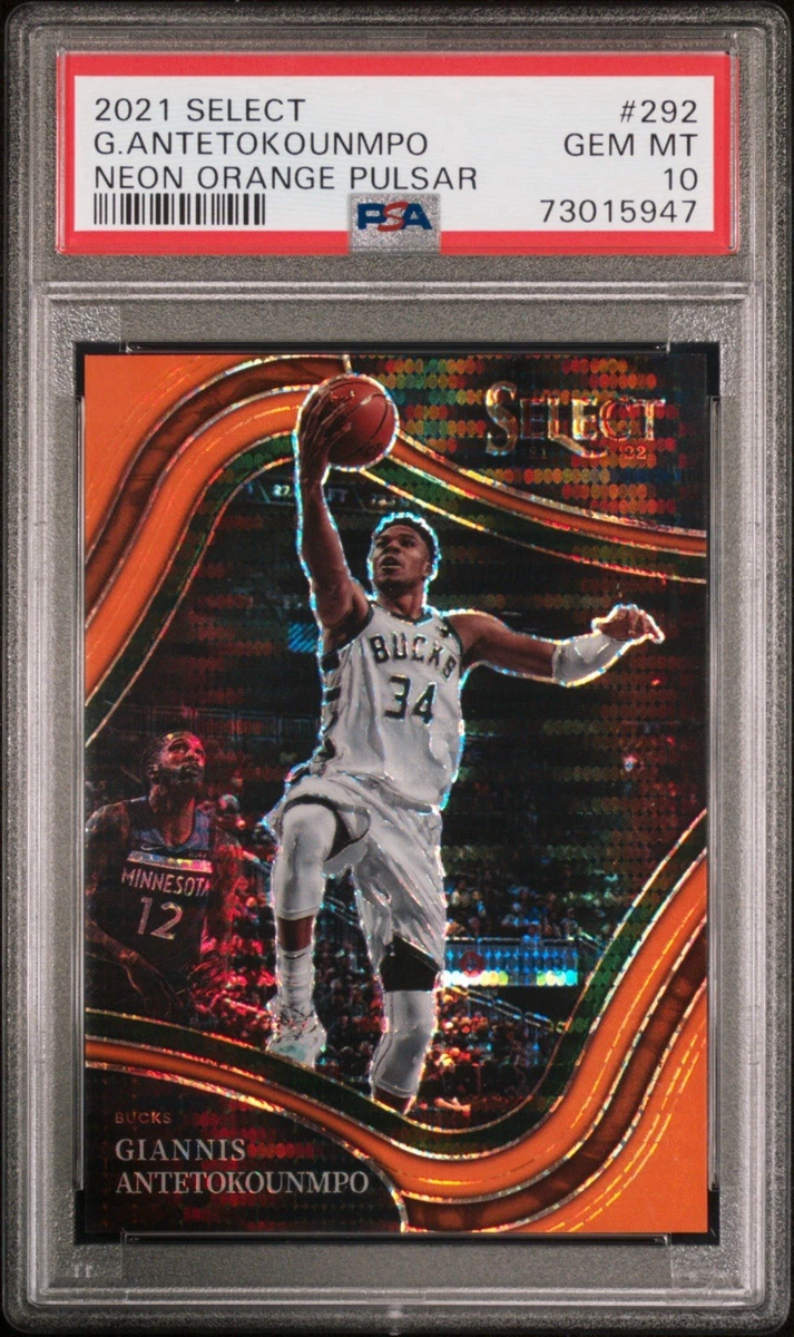 Giannis Antetokounmpo Professional Sports 10 Graded Basketball