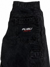 FUBU The Collection vintage Black Carpenter Jeans Youth Size 20