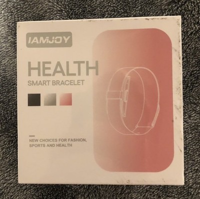 IAMJOY Smart Health Wristband - Activity & Fitness Tracker Black NEW