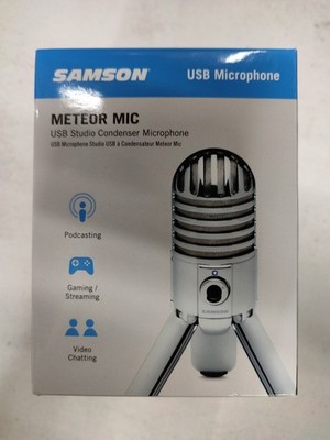 Samson Meteor Condenser Wired - USB Professional Microphone