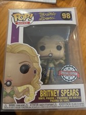 Metallic Britney Spears Slave 4 U SE 98 Funko Pop Vinyl New in Mint Box + P/P