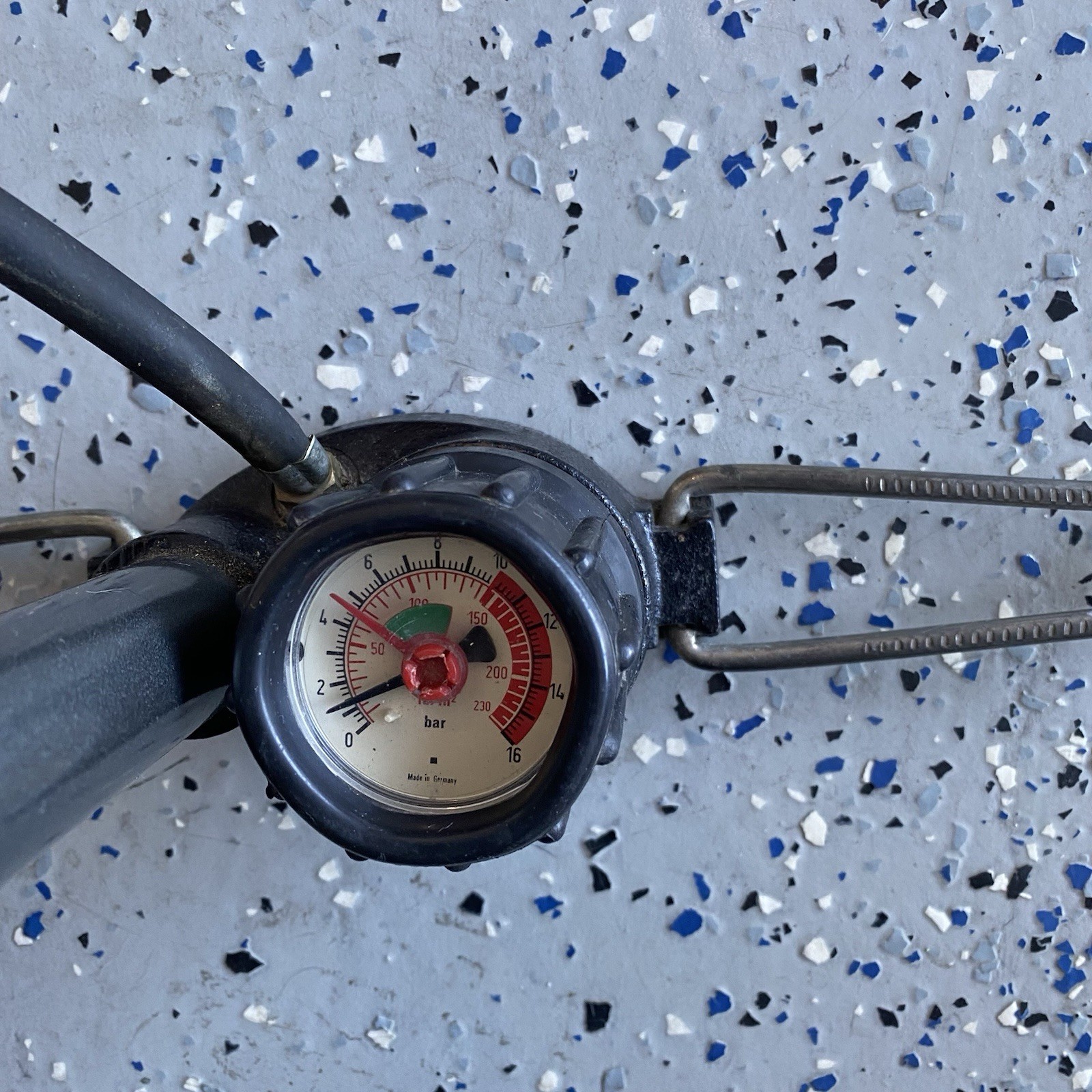 ZEFAL HUSKY  1941 Vintage FLOOR  PUMP ORIGINAL  GERMANY Working Condition