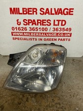 KIA PICANTO N/S PASSENGER SIDE HEADLIGHT LAMP 2005 LIGHT MARKS