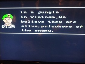 Rambo Nintendo NES Game Cartridge Tested 