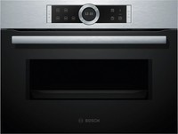 Bosch CFA634GS1B Series 8 900W Built-In Stainless Steel Microwave Oven NEW