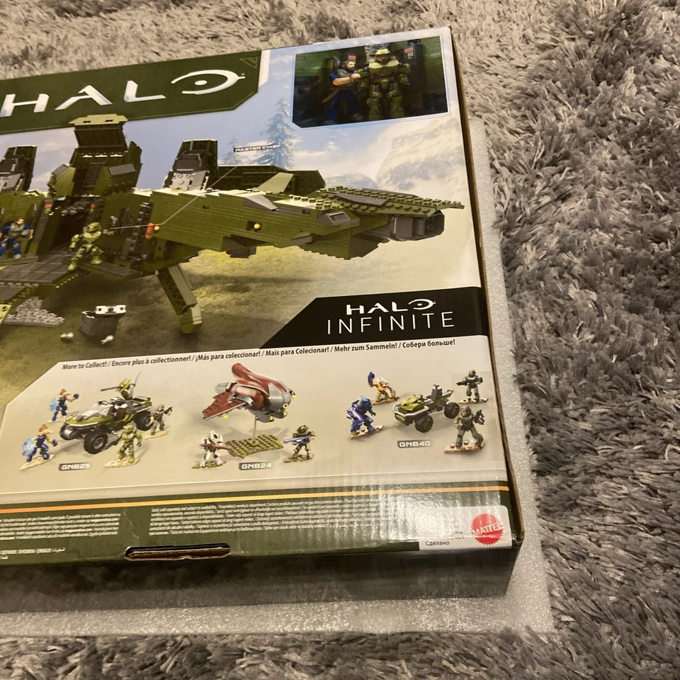 Halo Infinite Mega Construx Pelican Inbound Construction Set Brand New Unopened - Image 4 of 4