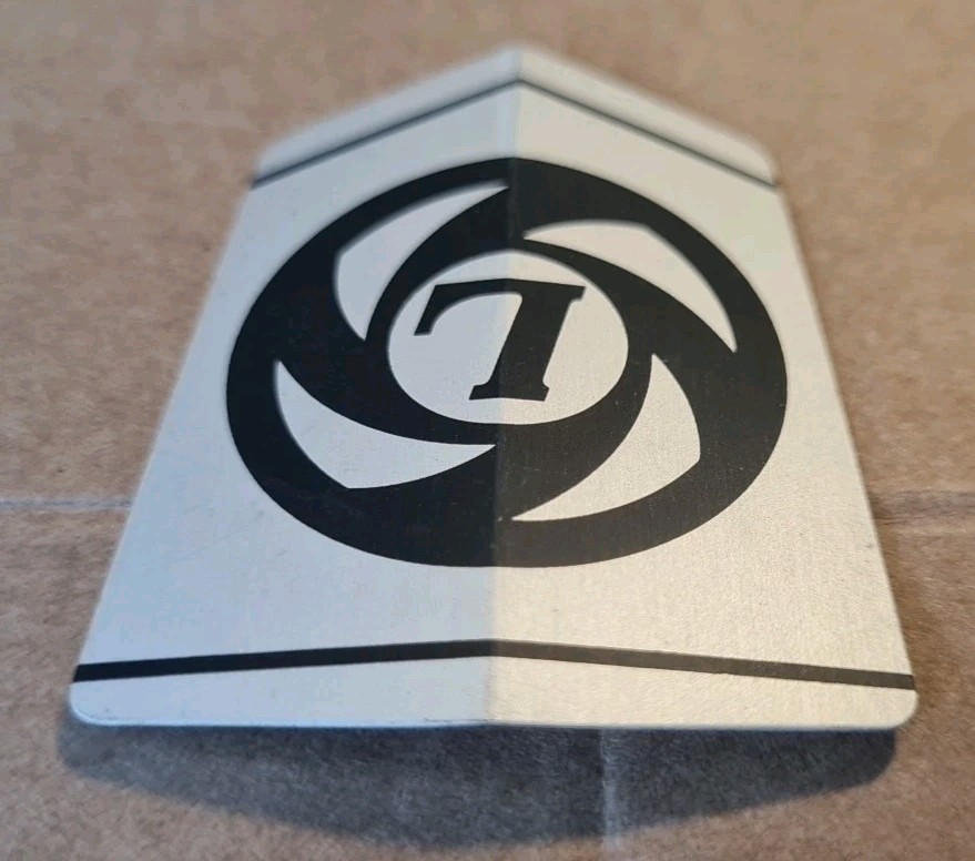 Classic British Leyland Mini Shield Badge Insert NOS