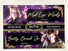 2025 KAKAWOW COSMOS Harry Potter Trading Cards-5/5-Dual Script Art Violet Gold