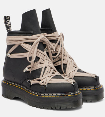 DR. MARTENS X RICK OWENS FW25 1460 QUAD SOLE MEGALACE BOOT