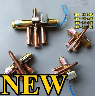 #ad 1Pc Four Way Heat Pump Reversing Valve With Coil AC220V 1 5P Air Conditioning $67.79