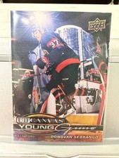 2025-26 Upper Deck Series 1 UD Canvas Young Guns Donovan Sebrango Ottawa Senator