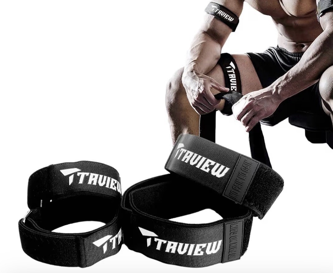 Occlusion Bands,4 Pack (2 Bicep Bands,2 Leg Bands)