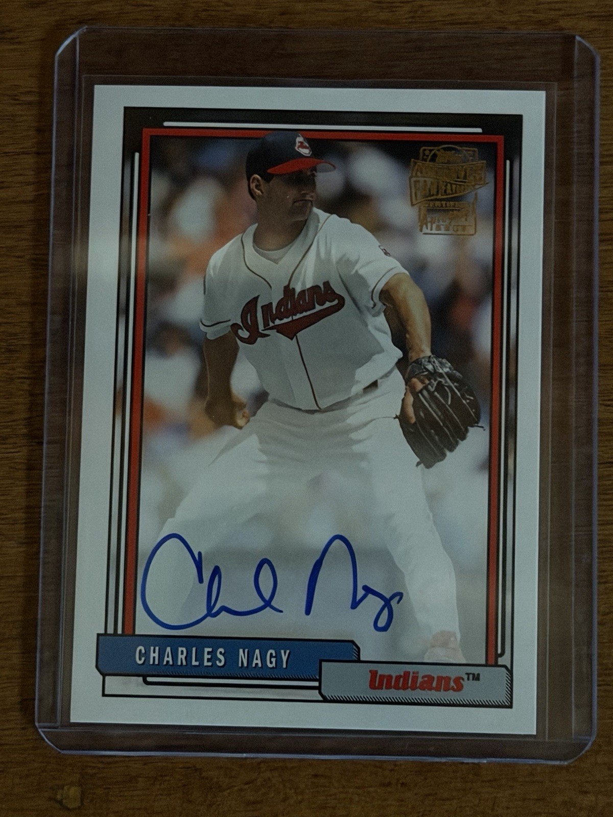 2018 Topps Archives Fan Favorites Autographs #FFA-CN Charles Nagy Autograph Auto